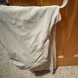 Women’s Cream Wide-Leg Pants